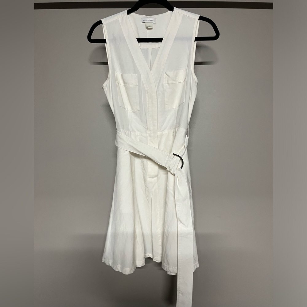 Club Monaco Day-to-Night Sleeveless Mini Dress